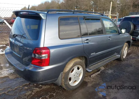 2007 Toyota Highlander Limited V6 из США, поврежденный, VIN JTEEP21A970231022